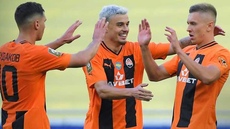 Гравці Шахтаря / Фото офіційний сайт "гірників" Гравці Шахтаря / Фото офіційний сайт "гірників"