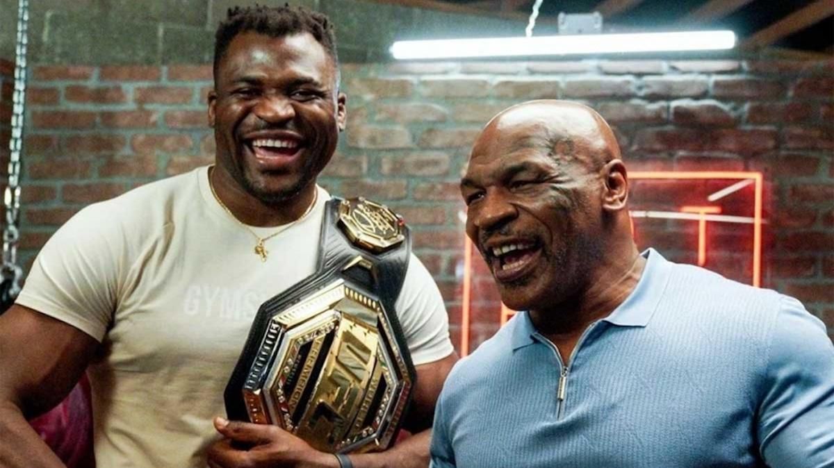 Нганну и Майк Тайсон / фото из открытых источников Нганну и Майк Тайсон / фото из открытых источников