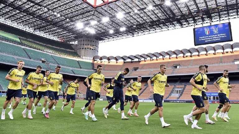 Сборная Украины / Фото Павла Кубанова (УАФ)