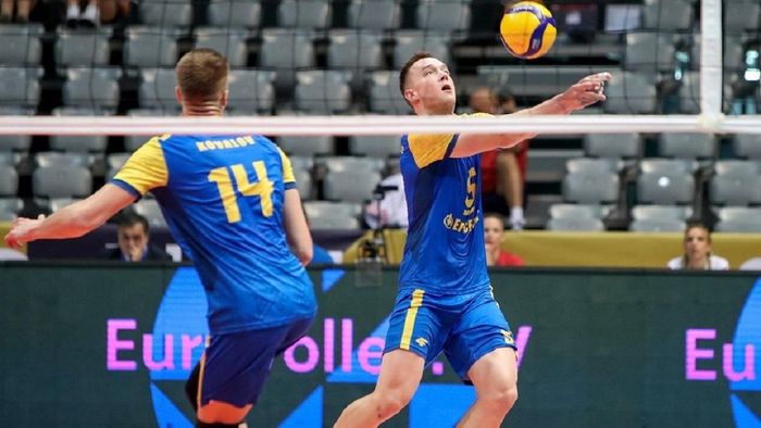 Украина потеряла две позиции в мировом рейтинге с волейбола после вылета мужской сборной из Евро-2023
