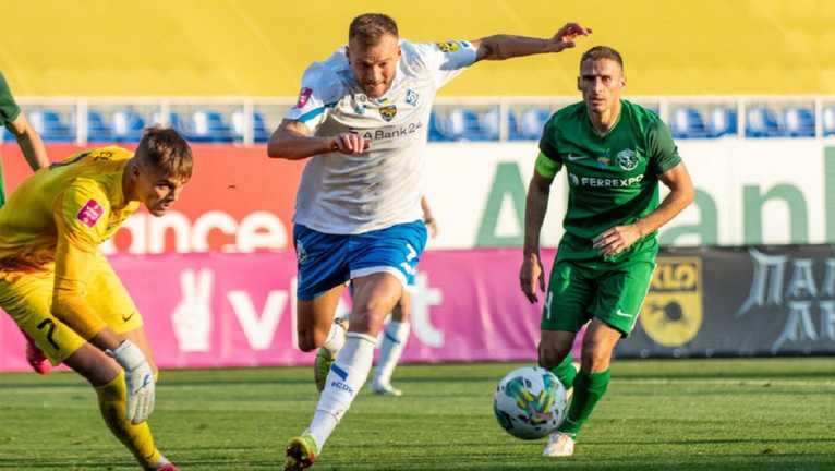 Динамо здолало Ворсклу / Фото УПЛ Динамо здолало Ворсклу / Фото УПЛ