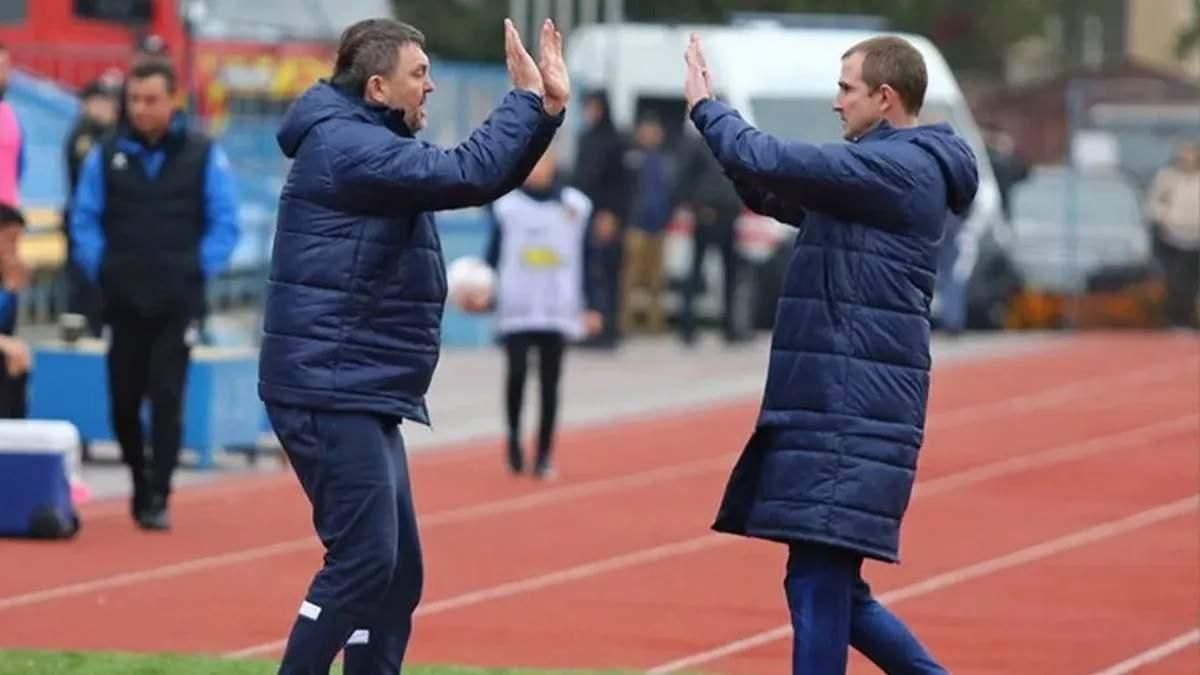 Евгений Красников и Александр Кучер / фото СК Днепр-1