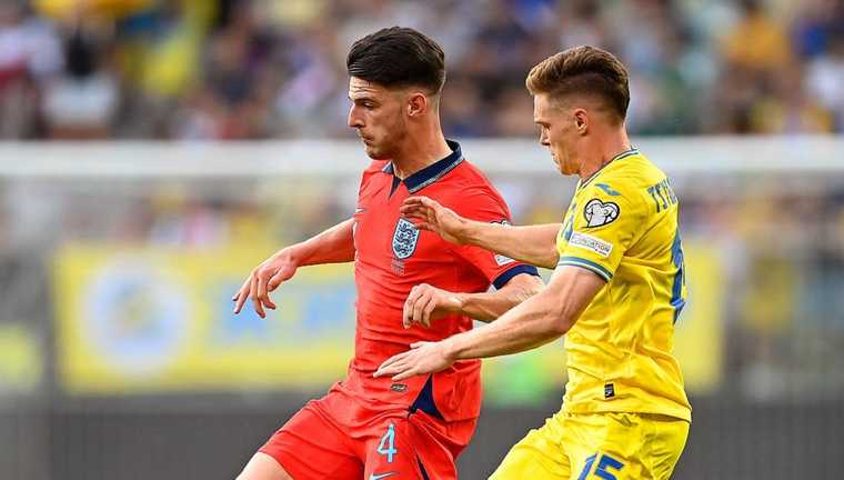 Райс і Циганков / Фото Twitter збірної Англії Райс і Циганков / Фото Twitter збірної Англії