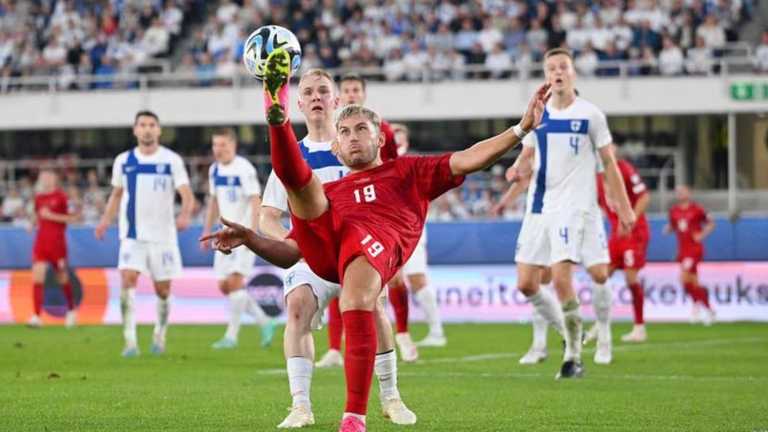 Данія обіграла Фінляндію / фото УЄФА