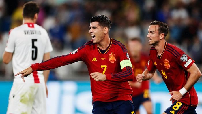 Испания устроила голевое избиение Грузии в отборе на Евро-2024 – звезда Шахтера допустил хет-трик Мораты