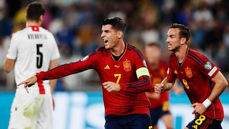 Грузия – Испания / Фото из соцсети Х Грузия – Испания / Фото из соцсети Х