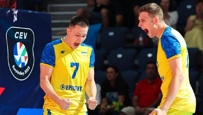 Україна розтрощила Португалію та вийшла у чвертьфінал ЧЄ-2023 з волейболу