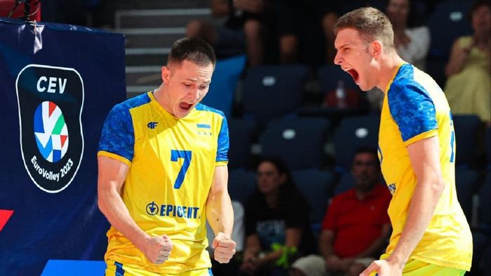 Украина разгромила Португалию и вышла в четвертьфинал ЧЕ-2023 по волейболу