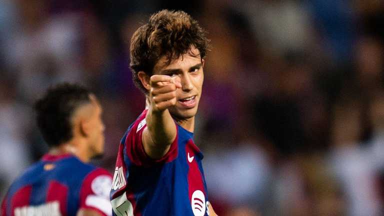 Жоау Феліш / Фото зі сторінки Барселони в соцмережі Х Жоау Феліш / Фото зі сторінки Барселони в соцмережі Х