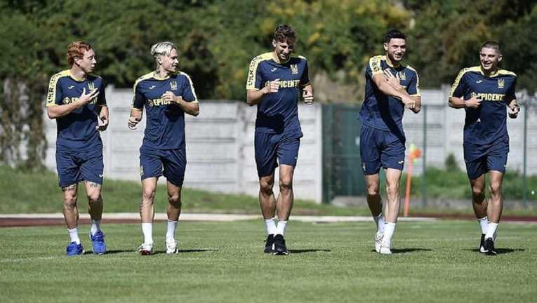 Збірна на тренуванні / Фото Павла Кубанова