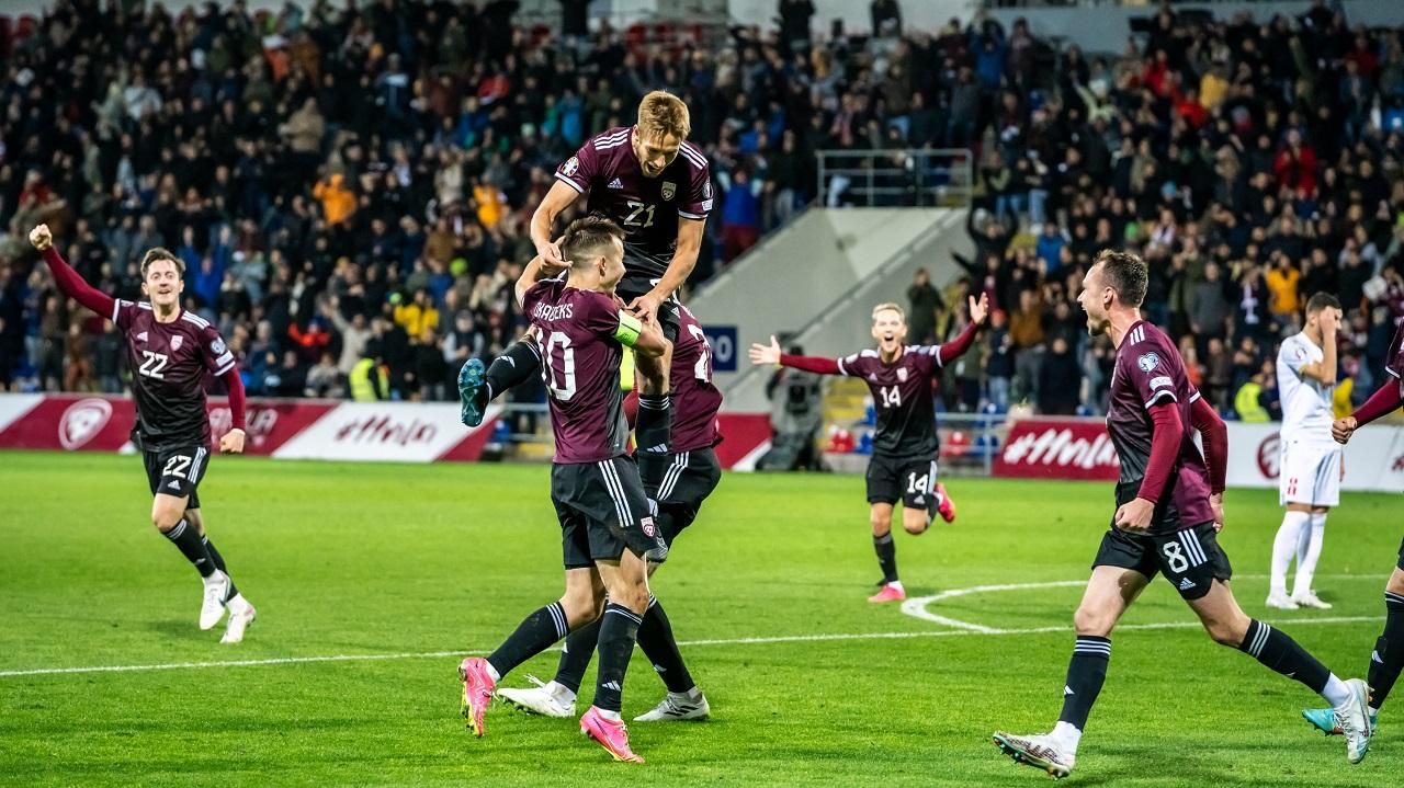 Латвия – Армения – 2:0 / Фото Futbola federācija