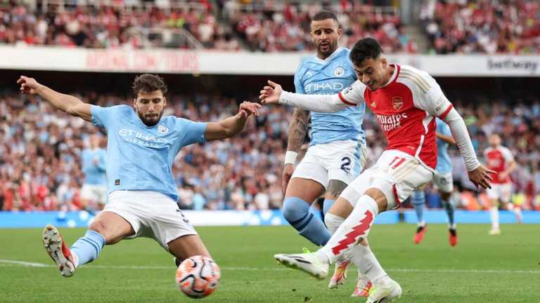 Арсенал дотиснув Манчестер Сіті / фото АПЛ Арсенал дотиснув Манчестер Сіті / фото АПЛ