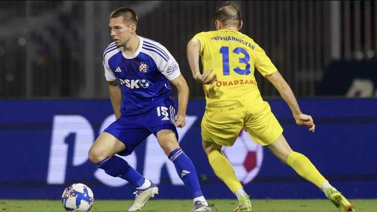 Богдан Михайліченко (ліворуч) / фото ФК Динамо Загреб Богдан Михайліченко (ліворуч) / фото ФК Динамо Загреб