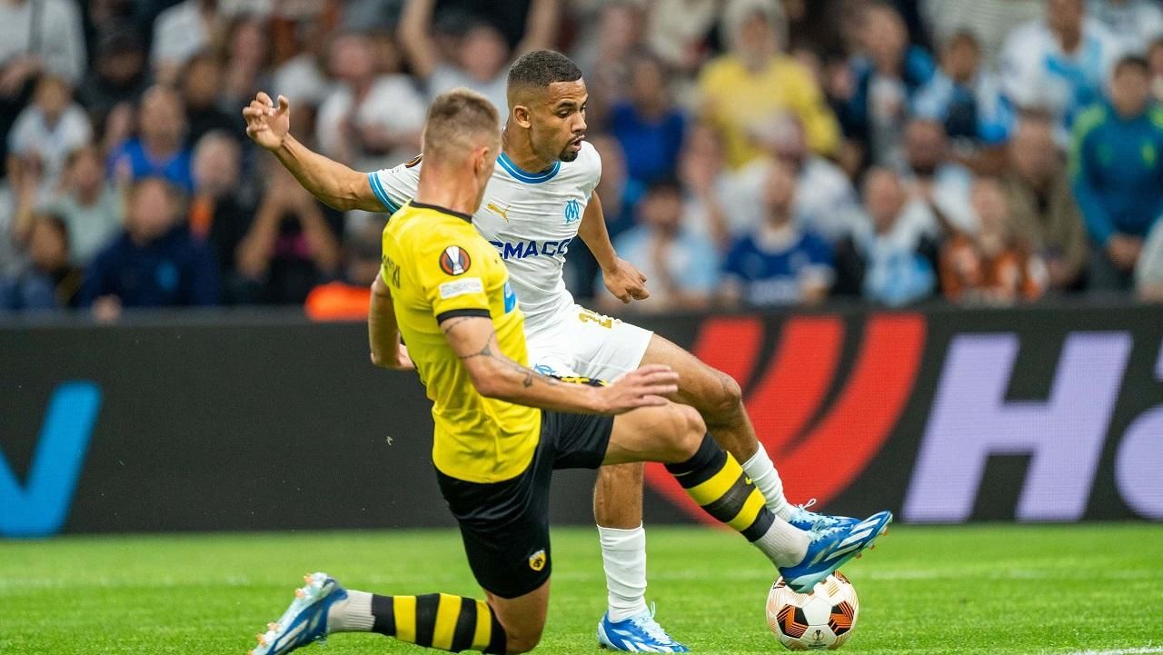 Марсель – АЭК / Фото из соцсетей "олимпийцев"