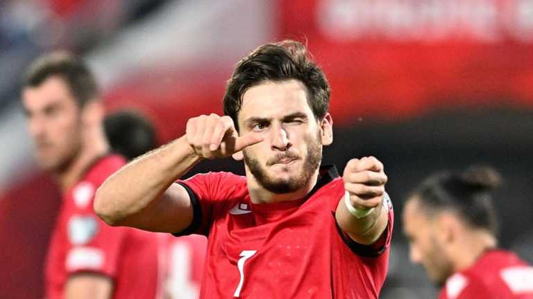 Хвіча Кварацхелія / фото УЄФА Хвіча Кварацхелія / фото УЄФА