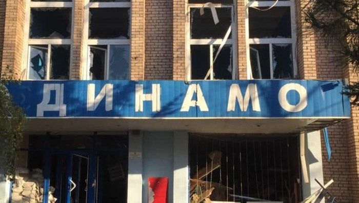 Россияне уничтожили спортивную базу Динамо в Запорожье – Насибов, который там тренировался, отреагировал на подлость