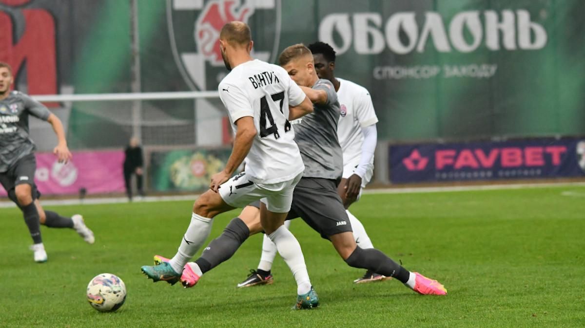 Заря победила Оболонь / фото УПЛ Заря победила Оболонь / фото УПЛ