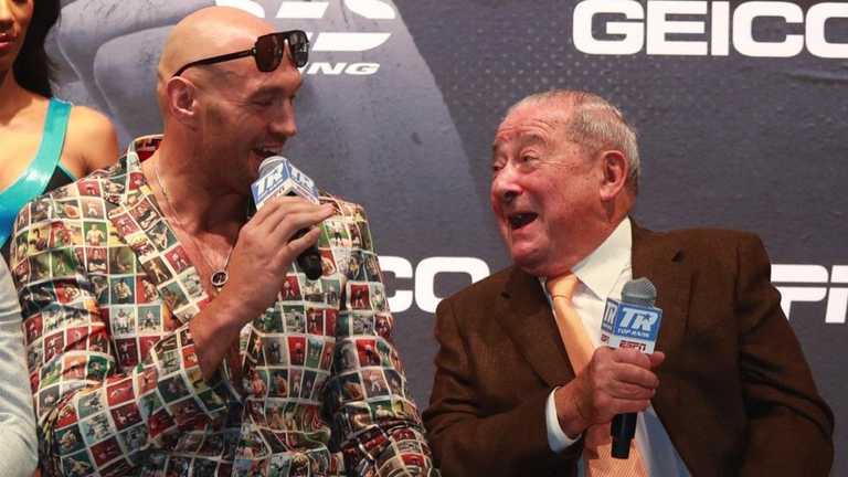 Ф'юрі та Арум / Фото Top Rank Ф'юрі та Арум / Фото Top Rank