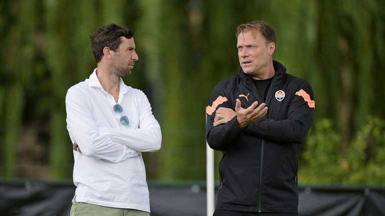 Срна и ван Леувен / фото Шахтер Срна и ван Леувен / фото Шахтер