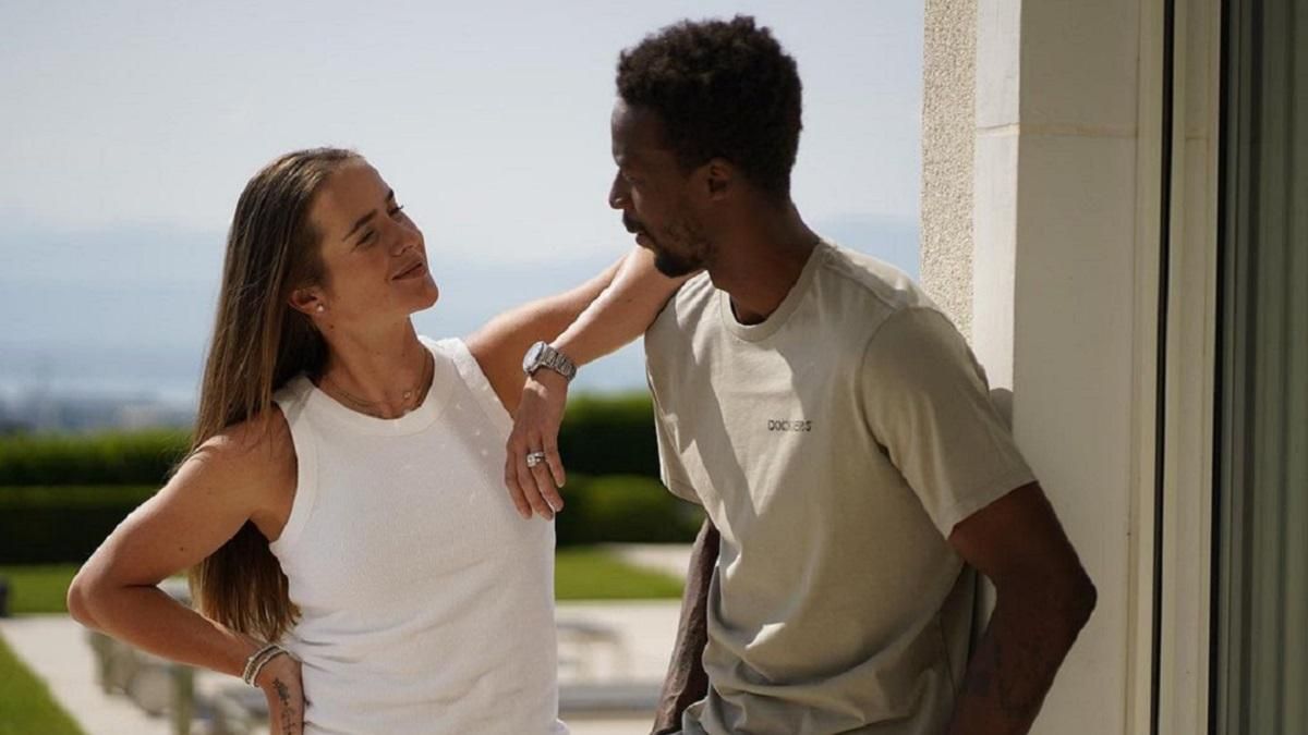 Элина Свитолина и Гаэль Монфис / Фото с Instagram Элина Свитолина и Гаэль Монфис / Фото с Instagram