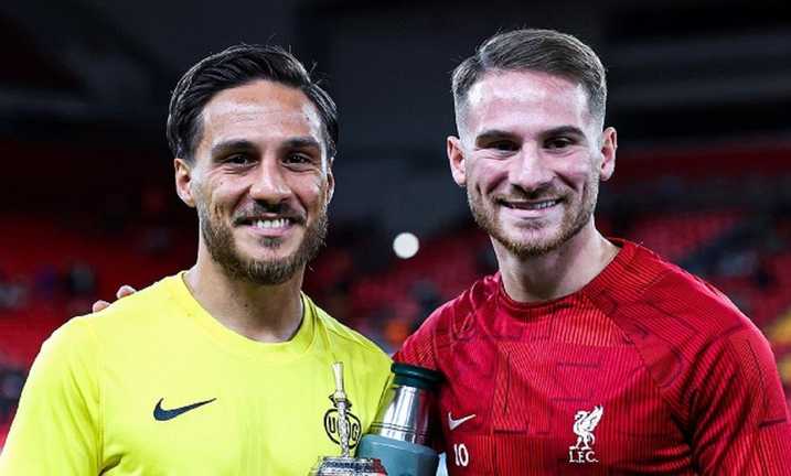 Кевін та Алексіс Мак Аллістери / Сайт Ліверпуля Кевін та Алексіс Мак Аллістери / Сайт Ліверпуля