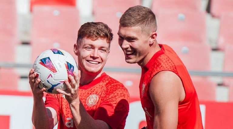 Віктор Циганков і Артем Довбик / Фото з Instagram Віктор Циганков і Артем Довбик / Фото з Instagram