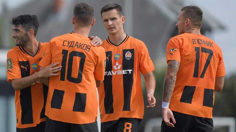 Игроки Шахтера / Фото официальный сайт "горняков" Игроки Шахтера / Фото официальный сайт "горняков"