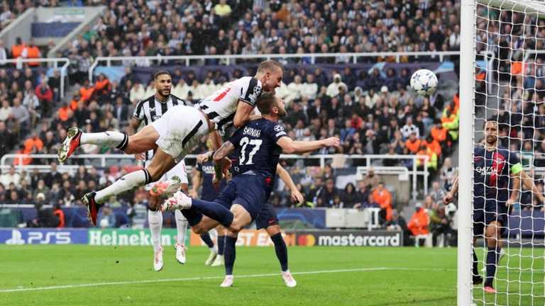 Ньюкасл – ПСЖ – 4:1 Ньюкасл – ПСЖ – 4:1