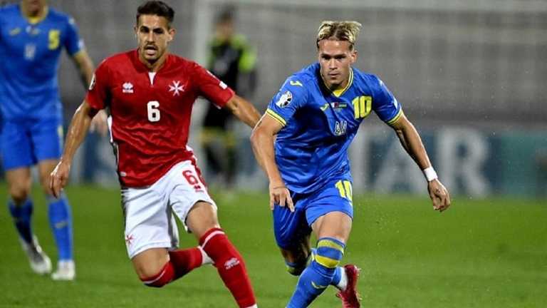 Мальта – Україна / Фото УАФ Мальта – Україна / Фото УАФ