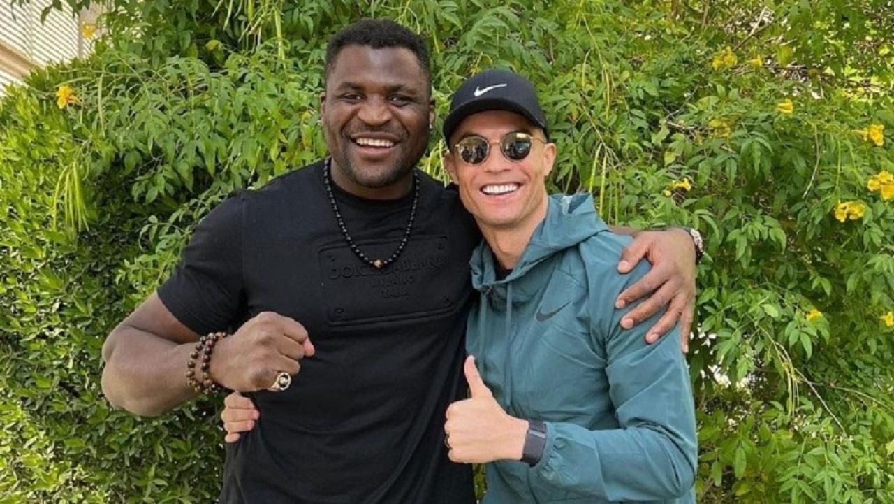 Кріштіану Роналду і Френсіс Нганну / Фото із соцмереж