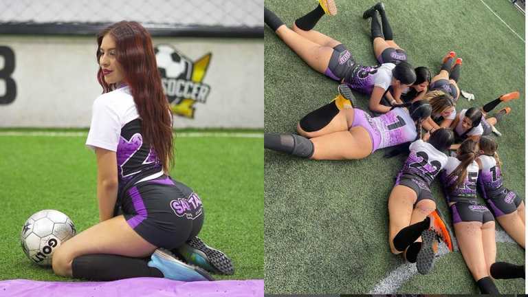 Футболістки Сантос / фото з соцмереж клубу Футболістки Сантос / фото з соцмереж клубу