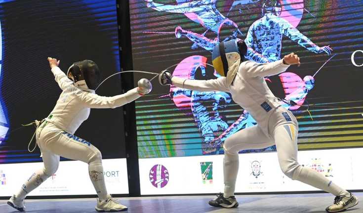 Україна виграла дві медалі на Кубку Європи з фехтування / фото ФФУ Україна виграла дві медалі на Кубку Європи з фехтування / фото ФФУ
