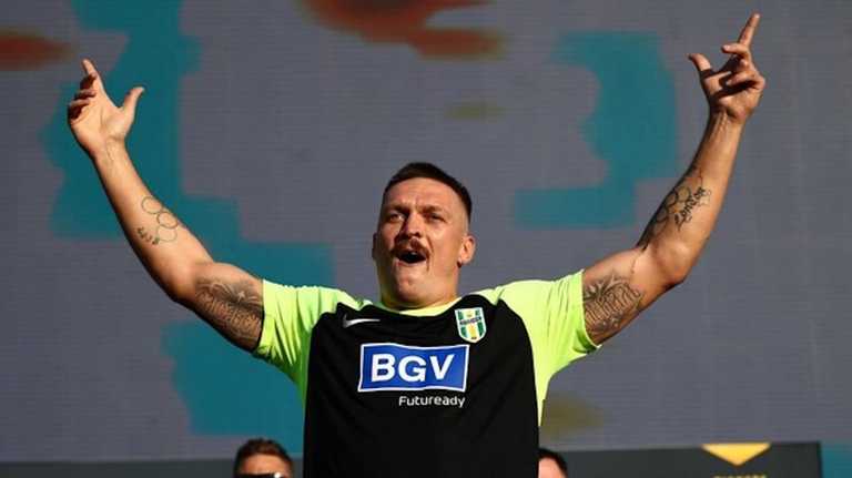 Олександр Усик / фото сайт Полісся Олександр Усик / фото сайт Полісся