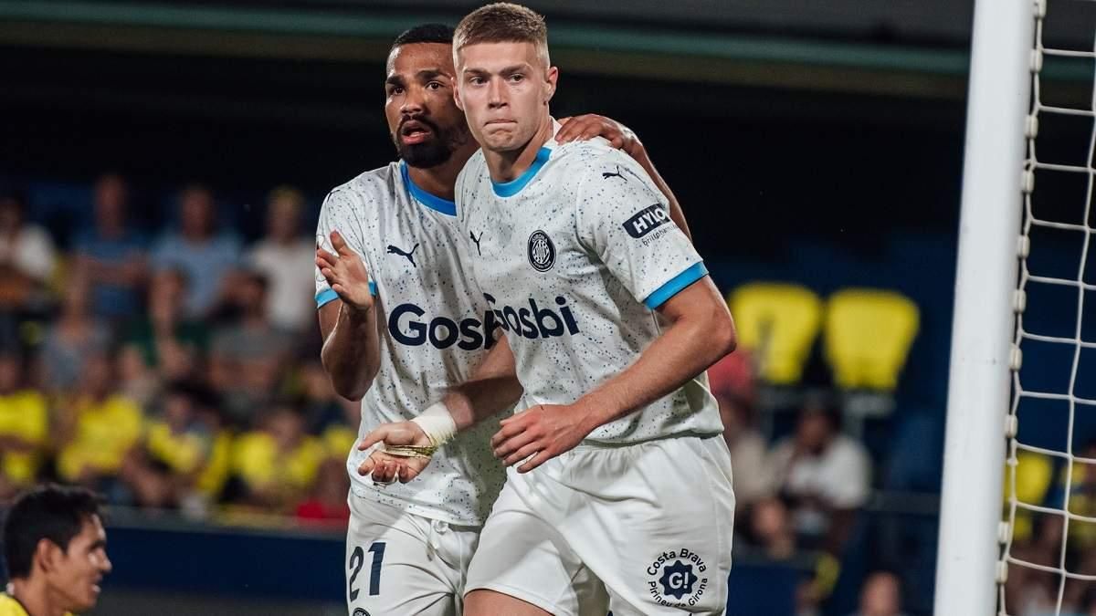 Артем Довбик з партнером / Фото ФК Жирона