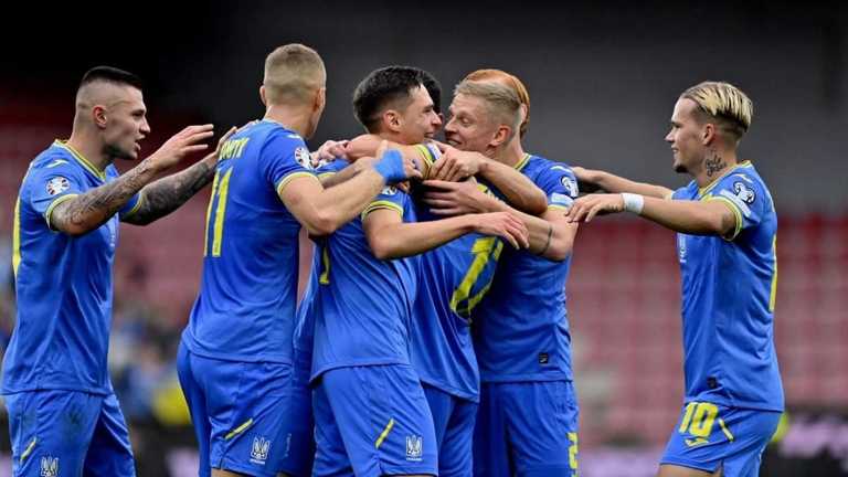 Игроки сборной Украины / Фото УАФ
