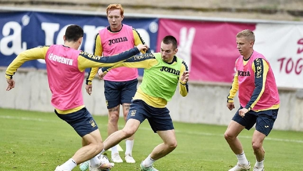 Игроки сборной Украины / Фото Павла Кубанова