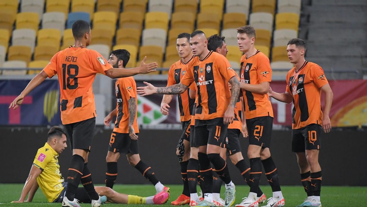 Футболисты Шахтера / фото ФК Шахтер