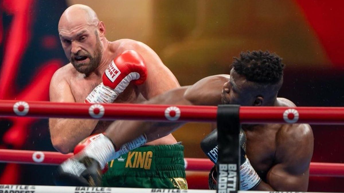 Відеоогляд бою Ф'юрі – Нганну / фото Twitter