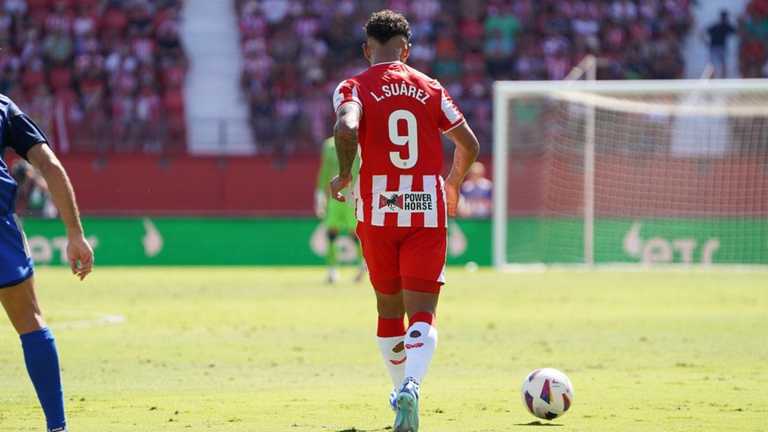 Луис Суарес оформил хет-трик / Фото Twitter Альмерии Луис Суарес оформил хет-трик / Фото Twitter Альмерии