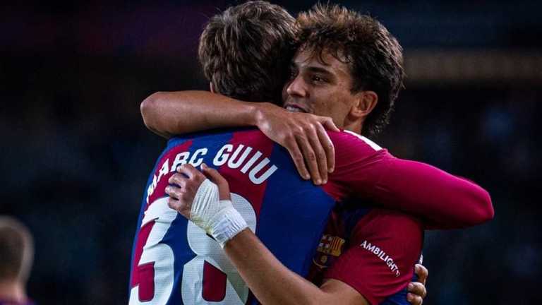 Марк Гіу та Феліш / Фото ФК Барселона Марк Гіу та Феліш / Фото ФК Барселона