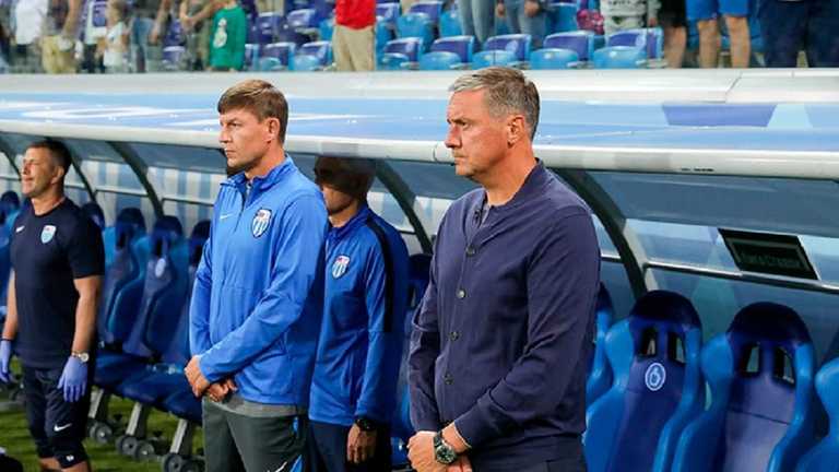 Максим Шацьких і Олександр Хацкевич / Фото ФК Ротор Максим Шацьких і Олександр Хацкевич / Фото ФК Ротор