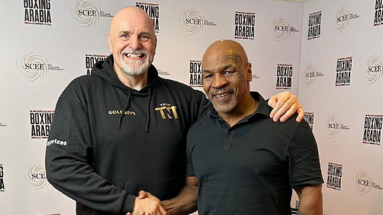 Джон Ф'юрі та Майк Тайсон / Фото з соцмереж