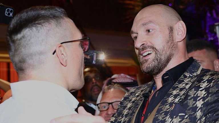 Усик та Ф'юрі / фото Top Rank