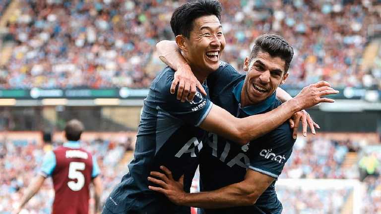 Сон и Соломон / Фото ФК Тоттенхэм Сон и Соломон / Фото ФК Тоттенхэм