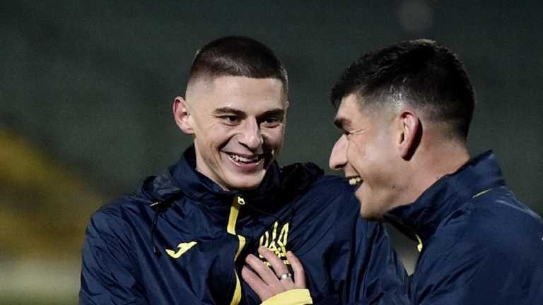 Виталий Миколенко и Руслан Малиновский / Фото Павла Кубанова / УАФ Виталий Миколенко и Руслан Малиновский / Фото Павла Кубанова / УАФ