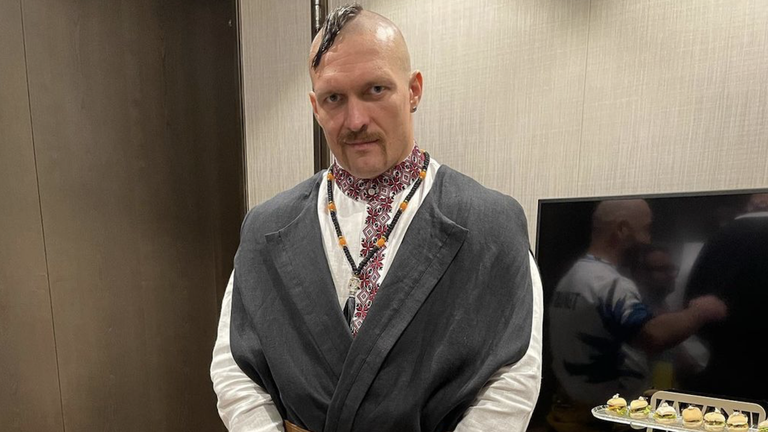 Александр Усик / фото Instagram Александр Усик / фото Instagram