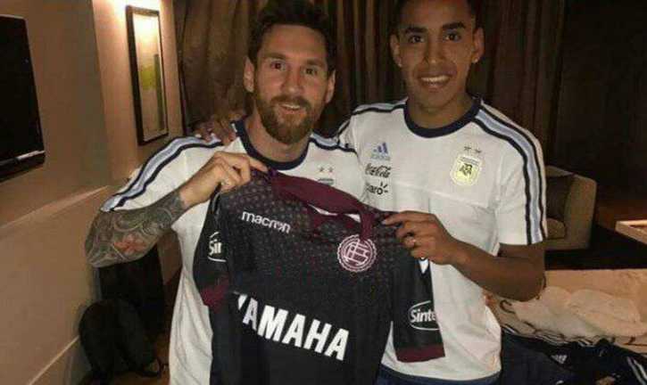  Хосе Луїс Гомес та Ліонель Мессі / фото з Twitter