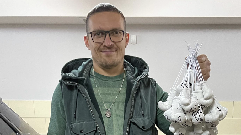 Олександр Усик / фото Instagram боксера Олександр Усик / фото Instagram боксера