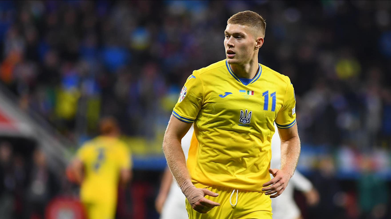 Артем Довбик / Фото УАФ Артем Довбик / Фото УАФ