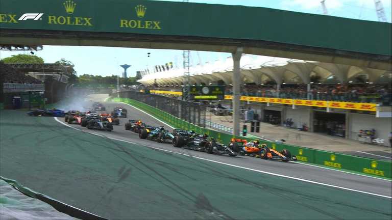 Гран-прі Бразилії / Скріншот з трансляції Гран-прі Бразилії / Скріншот з трансляції